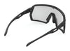 Rudy Project Kelion Sunglasses | Size 144 / Crystal Ash / Multilaser Green VLT 14.0%