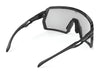 Rudy Project Kelion Sunglasses | Size 144 / Crystal Ash / Multilaser Green VLT 14.0%