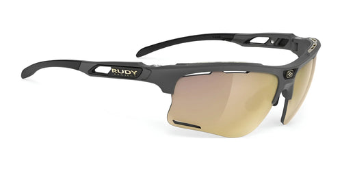 Rudy Project Keyblade Sunglasses / Size 70 / Charcoal Matte / Multilaser Gold VLT 14.2%