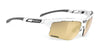 Rudy Project Keyblade Sunglasses | Size 70 / White Gloss / Multilaser Gold VLT 14.2%