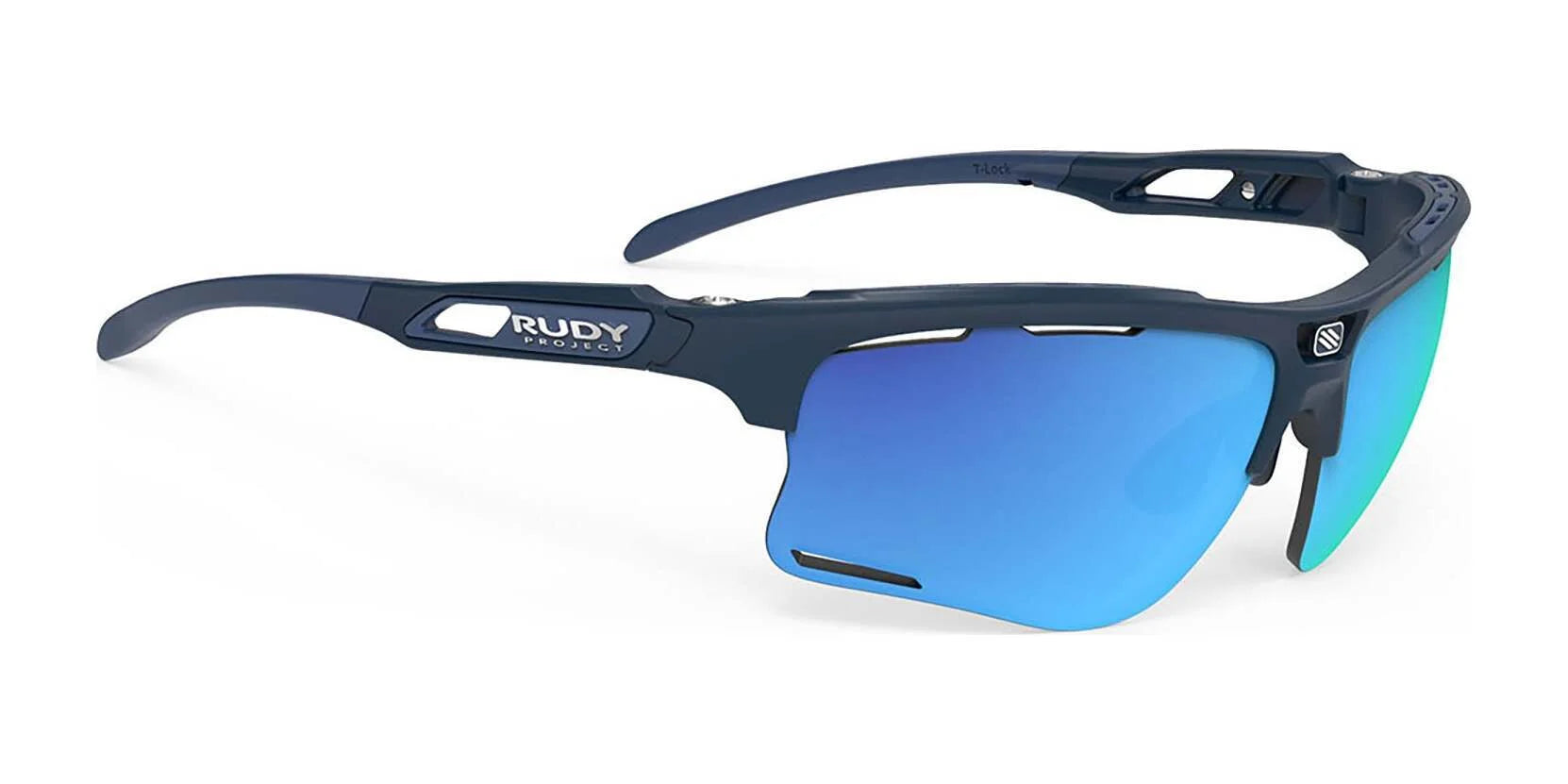 Rudy Project Keyblade Sunglasses Polar 3FX HDR Multilaser Blue / Navy Blue Matte