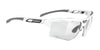 Rudy Project Keyblade Sunglasses | Size 70 / White Gloss / ImpactX Photochromic 2 Laser Black VLT 13.0-62.0%