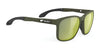 Rudy Project Lightflow A Sunglasses | Size 57 / Olive Matte / Laser Green VLT 22.0%