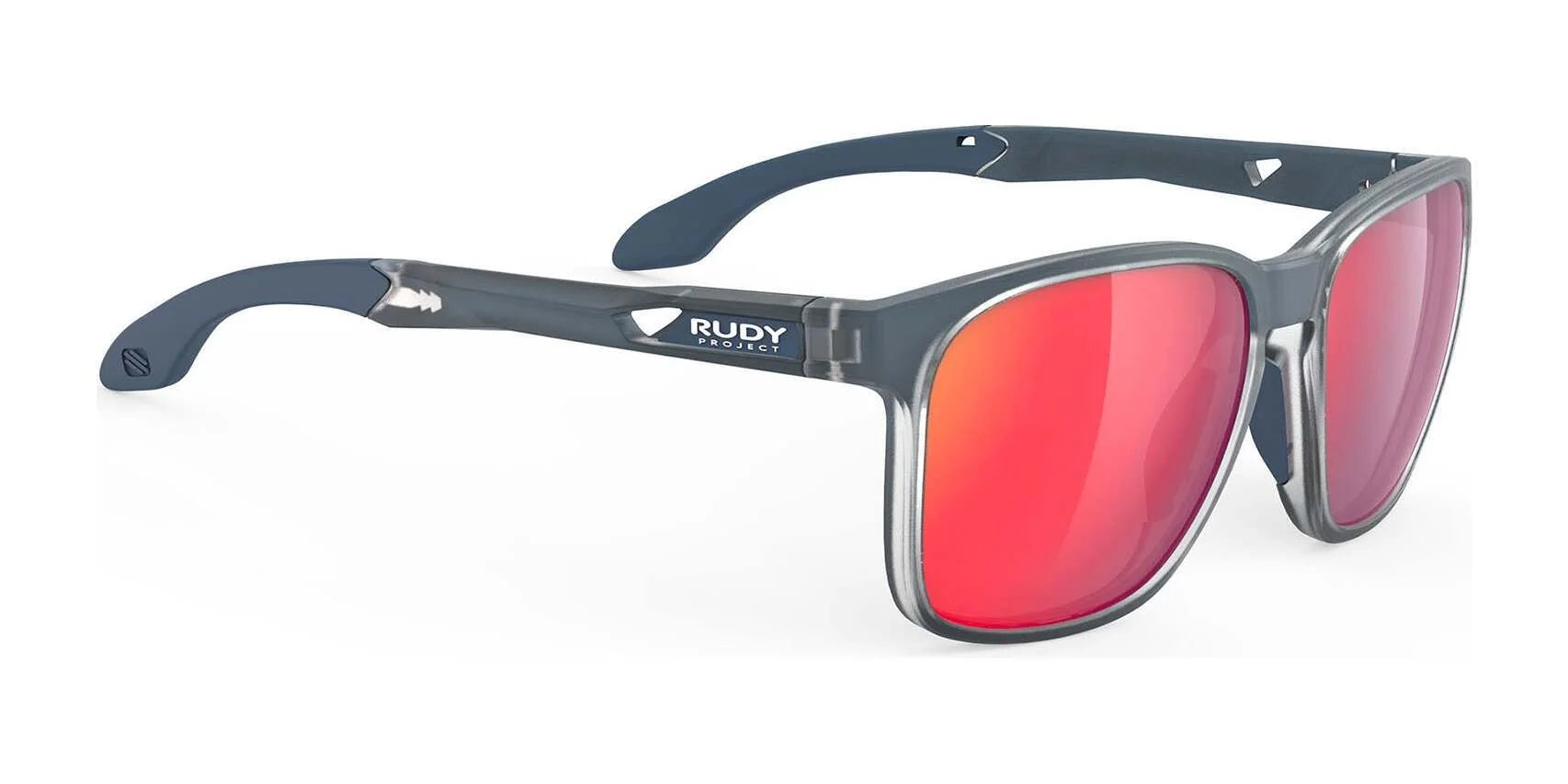 Rudy Project Lightflow A Sunglasses Multilaser Red / Ice Blue Metal Matte