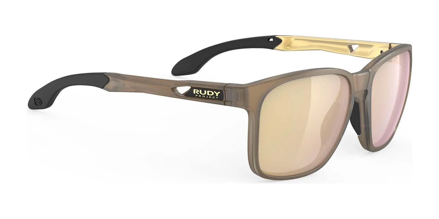 Rudy Project Lightflow A Sunglasses Multilaser Gold / Ice Gold Matte