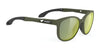 Rudy Project Lightflow B Sunglasses | Size 54 / Olive Matte / Laser Green VLT 22.0%