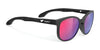 Rudy Project Lightflow B Sunglasses | Size 54 / Black Matte / Polar 3FX HDR Multilaser Red VLT 16.0%