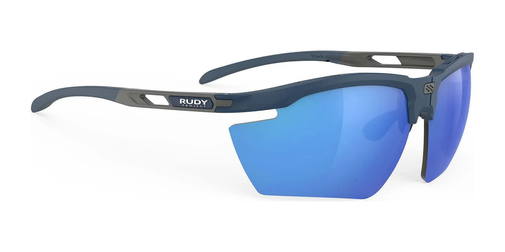 Rudy Project Magnus Sunglasses Multilaser Blue / Blue Navy Matte