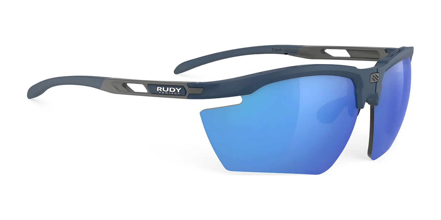 Rudy Project Magnus Sunglasses Multilaser Blue / Blue Navy Matte