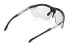 Rudy Project Magnus Sunglasses | Size 75 / Light Grey Matte / Multilaser Yellow VLT 10.0%