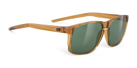 Rudy Project Overlap Sunglasses Green / Crystal Butterscotch Gloss