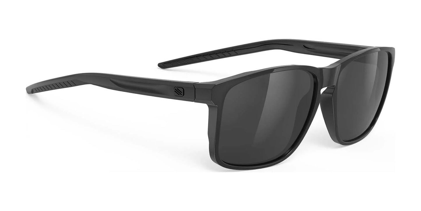 Rudy Project Overlap Sunglasses Smoke Black / Black Gloss
