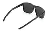 Rudy Project Overlap Sunglasses | Size 58 / Black Gloss / Smoke Black VLT 11.0%