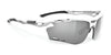 Rudy Project Propulse Sunglasses | Size 75 / White Gloss / Laser Black VLT 11.0%