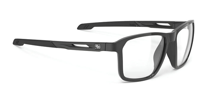 Rudy Project Pulse 54 Eyeglasses | Size 54 / Black Gloss & Black Tips