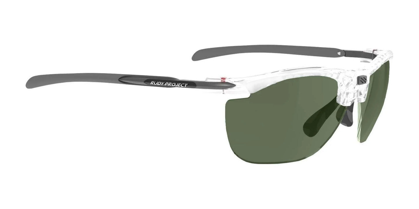 Rudy Project Rydon Slim Curva Sunglasses Polarized Green G15 / White Gloss
