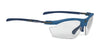 Rudy Project Rydon Sunglasses / Pacific Blue Matte / ImpactX Photochromic 2 Black VLT 9.0-74.0% / Size 71