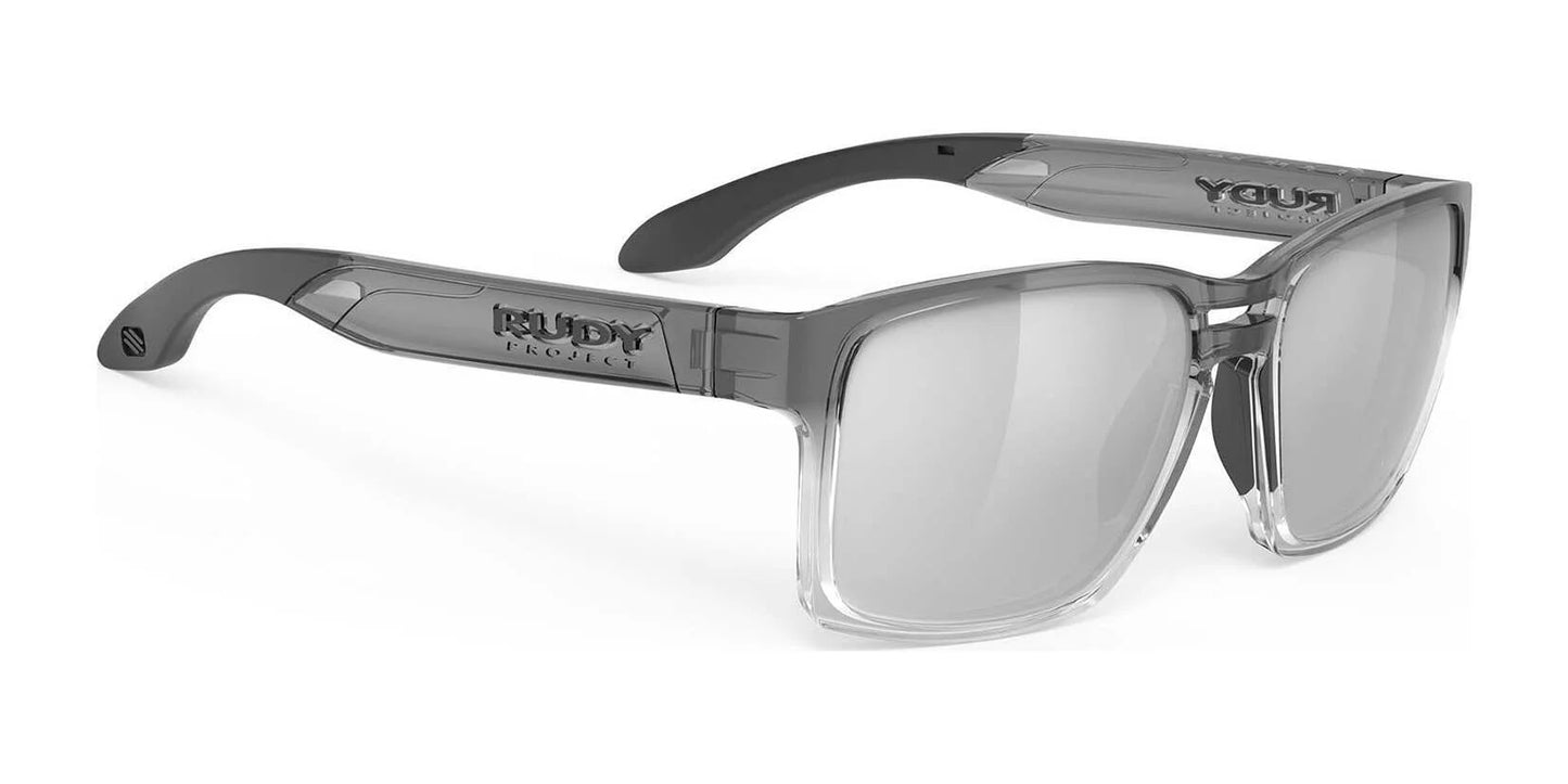 Rudy Project Spinair 57 Sunglasses Laser Black / Crystal Ash Deg