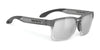 Rudy Project Spinair 57 Sunglasses | Size 57 / Crystal Ash Deg / Laser Black VLT 11.0%