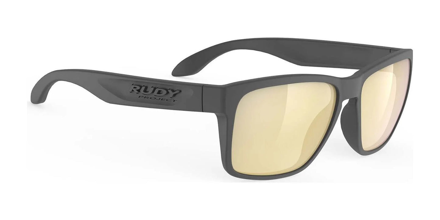 Rudy Project Spinhawk Sunglasses Multilaser Gold / Charcoal Matte