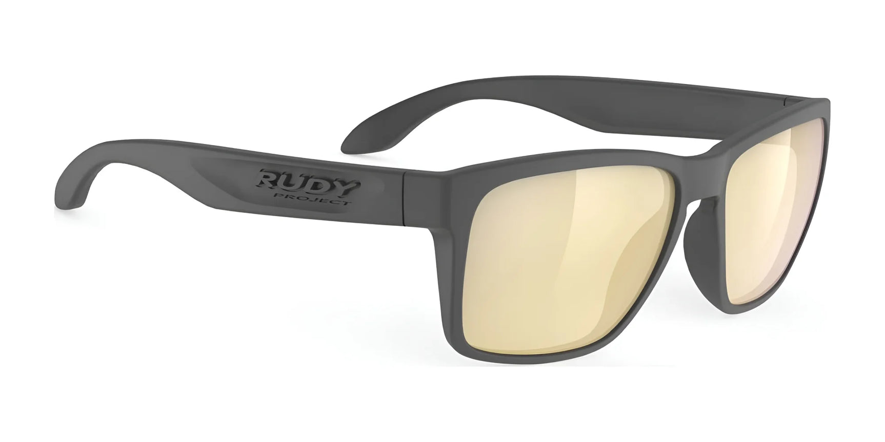 Rudy Project Spinhawk Sunglasses Multilaser Gold / Charcoal Matte