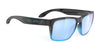 Rudy Project Spinhawk Sunglasses | Size 60 / Black Fade Crystal Azure Gloss / Multilaser Ice VLT 13.0%