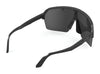 Rudy Project Spinshield Air Sunglasses | Size 147 / Black Matte / Smoke Black VLT 11.0%