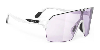 Rudy Project Spinshield Air Sunglasses ImpactX Photochromic 2 Laser Purple / White Matte