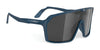 Rudy Project Spinshield Sunglasses | Size 147 / Navy Blue Matte / Smoke Black VLT 11.0%