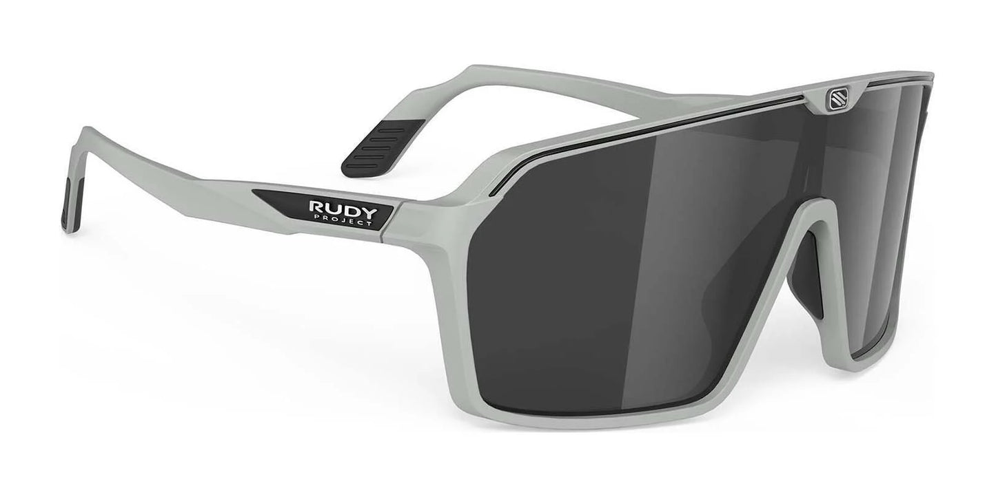 Rudy Project Spinshield Sunglasses Smoke Black / Light Grey Matte
