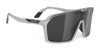 Rudy Project Spinshield Sunglasses | Size 147 / Light Grey Matte / Smoke Black VLT 11.0%
