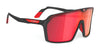 Rudy Project Spinshield Sunglasses | Size 147 / Black Matte / Multilaser Red VLT 15.0%
