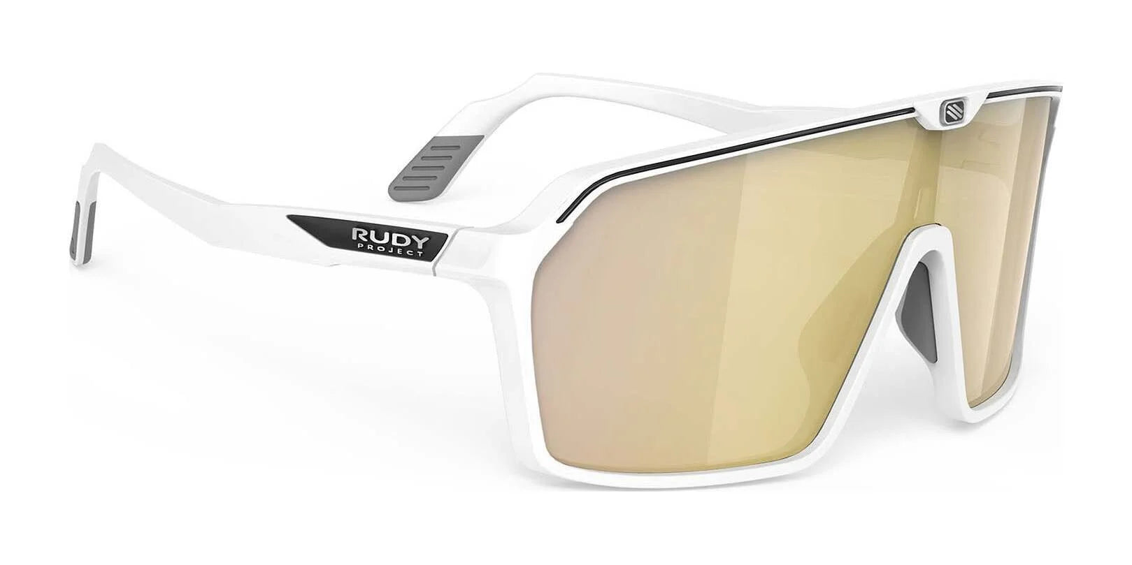 Rudy Project Spinshield Sunglasses Multilaser Gold / White Matte
