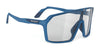Rudy Project Spinshield Sunglasses | Size 147 / Pacific Blue Matte / ImpactX Photochromic 2 Black VLT 9.0-74.0%
