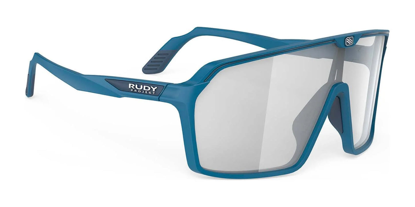 Rudy Project Spinshield Sunglasses ImpactX Photochromic 2 Laser Black / Pacific Blue Matte