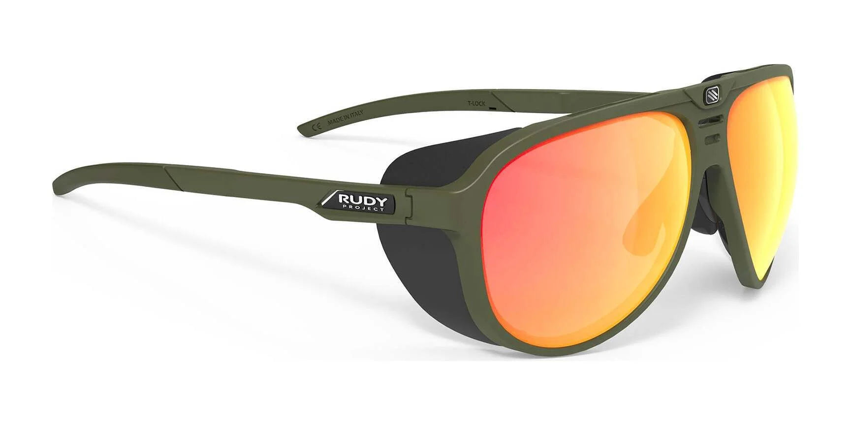 Rudy Project Stardash Sunglasses Multilaser Orange / Olive Matte