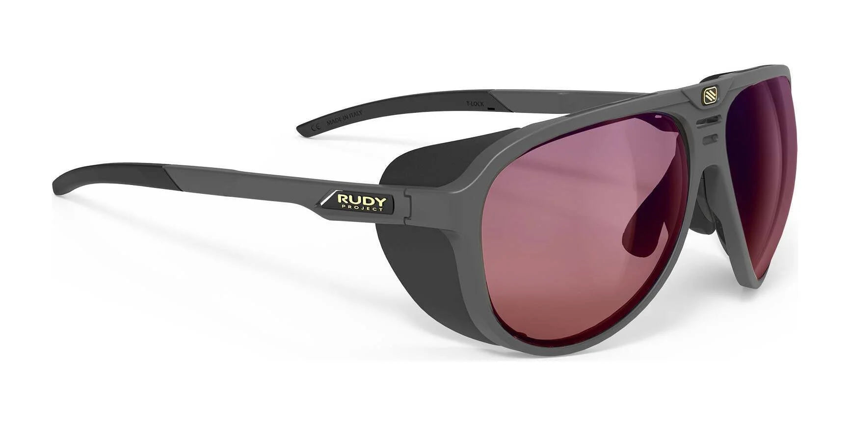 Rudy Project Stardash Sunglasses Polar 3FX Racing Red / Charcoal Matte