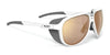 Rudy Project Stardash Sunglasses | Size 63 / White Gloss / ImpactX Photochromic 2 Laser Crimson VLT 6.0-25.0%