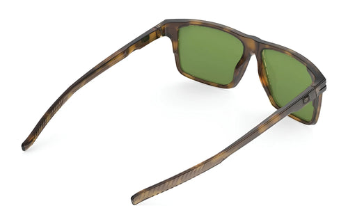 Rudy Project Stellar Sunglasses / Size 52 / Demi Brown Gloss / Green VLT 11.0%