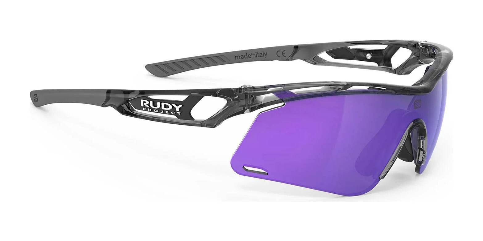 Rudy Project Tralyx Plus Slim Sunglasses Multilaser Violet / Slim Crystal Ash