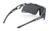 Rudy Project Tralyx Plus Slim Sunglasses | Size 128 / Slim Crystal Ash / Multilaser Violet VLT 12.1%