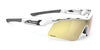 Rudy Project Tralyx Plus Slim Sunglasses | Size 128 / Slim White Gloss / Multilaser Gold VLT 14.2%