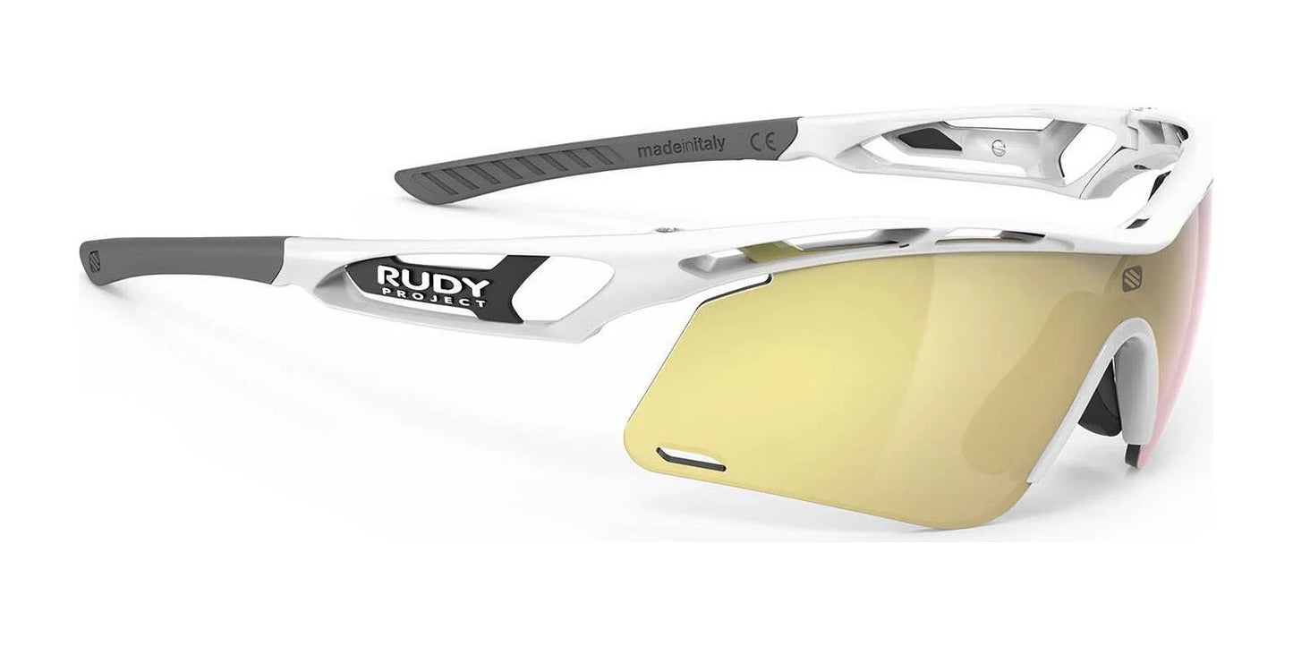 Rudy Project Tralyx Plus Slim Sunglasses Multilaser Gold / Slim White Gloss