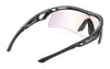 Rudy Project Tralyx Plus Slim Sunglasses | Size 128 / Slim Crystal Ash / Multilaser Violet VLT 12.1%