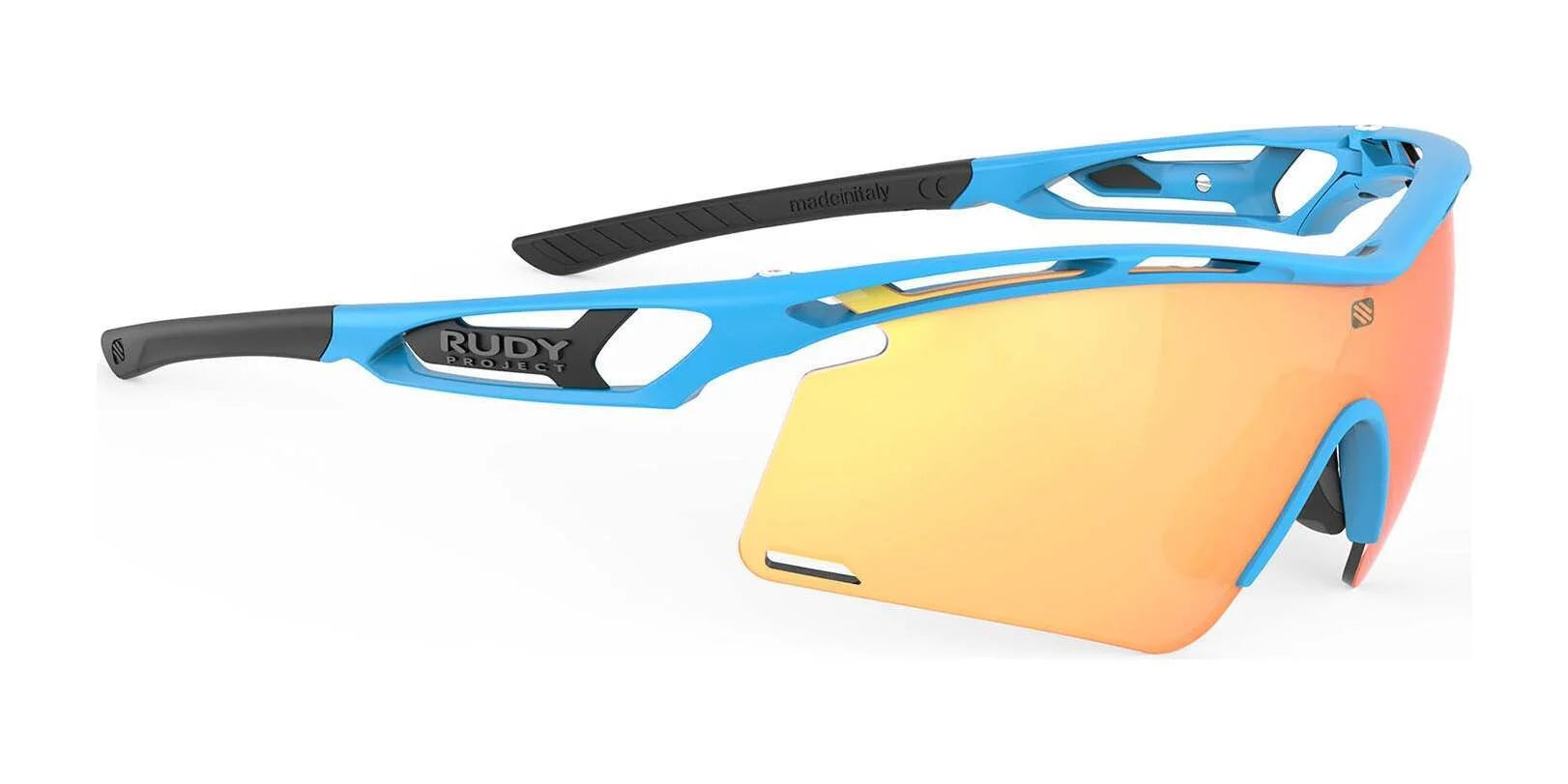 Rudy Project Tralyx Plus Sunglasses Multilaser Orange / Azur Matte