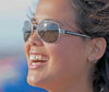 Scheyden ALBATROSS Sunglasses | Size 63 / Gold Titanium / Bronze (Non-Polar/Mineral Glass)