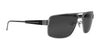 Scheyden C-130 Sunglasses | Size 60 / Natural Titanium / Gray (Non-Polar/Mineral Glass)