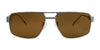 Scheyden C-130 Sunglasses | Size 60 / Black Titanium / Gray (Polarized/Mineral Glass)