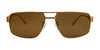 Scheyden C-130 Sunglasses | Size 60 / Black Titanium / Gray (Polarized/Mineral Glass)