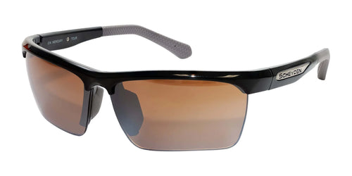 Scheyden CIA MERCURY Sunglasses / Size 55 / Black / LT16 Bronze (Non-Polar/Razor Sharp Resin)